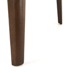Ensemble table à manger et 4 chaises, Meubles de cuisine en bois avec table rectangulaire et 4 chaises rembourrées
