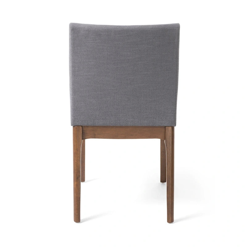 Ensemble table à manger et 4 chaises, Meubles de cuisine en bois avec table rectangulaire et 4 chaises rembourrées