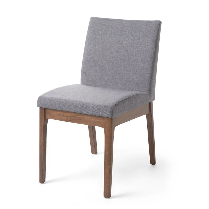 Ensemble table à manger et 4 chaises, Meubles de cuisine en bois avec table rectangulaire et 4 chaises rembourrées