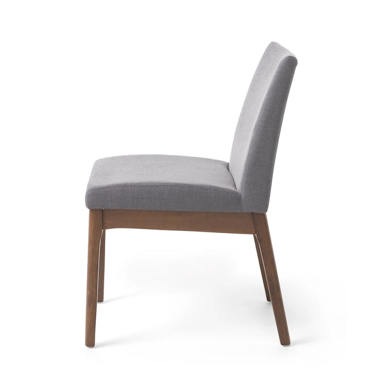 Ensemble table à manger et 4 chaises, Meubles de cuisine en bois avec table rectangulaire et 4 chaises rembourrées
