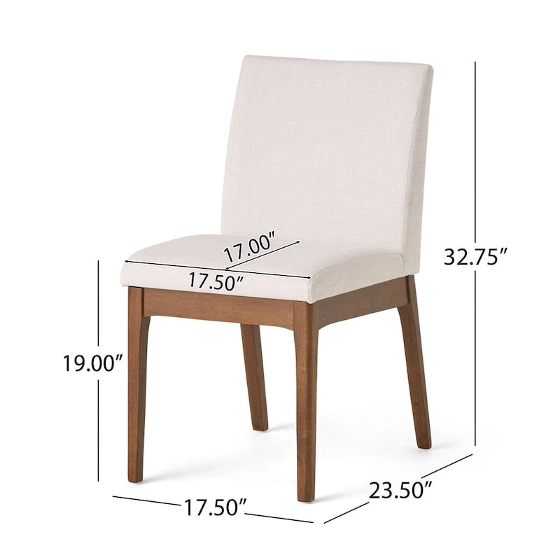 Ensemble table à manger et 4 chaises, Meubles de cuisine en bois avec table rectangulaire et 4 chaises rembourrées
