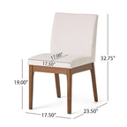 Ensemble table à manger et 4 chaises, Meubles de cuisine en bois avec table rectangulaire et 4 chaises rembourrées