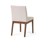 Ensemble table à manger et 4 chaises, Meubles de cuisine en bois avec table rectangulaire et 4 chaises rembourrées