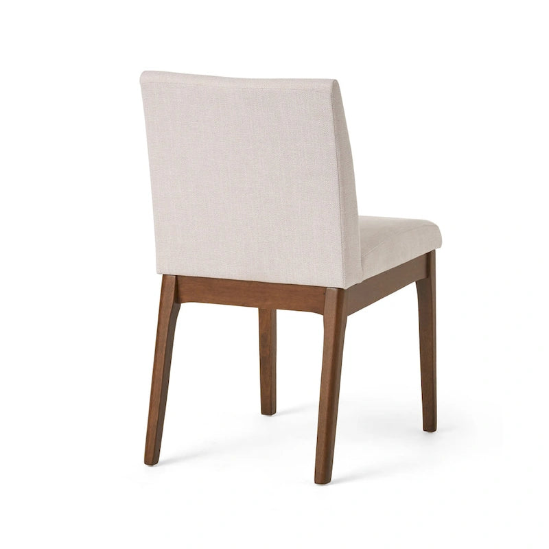 Ensemble table à manger et 4 chaises, Meubles de cuisine en bois avec table rectangulaire et 4 chaises rembourrées