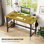 1/2/4 PCS Bureau informatique roulant Cadre métallique Table PC portable