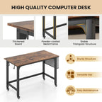 1/2/4 PCS Bureau informatique roulant Cadre métallique Table PC portable