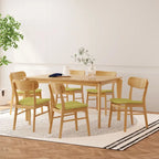 Ensemble de salle à manger 7 pièces en bois