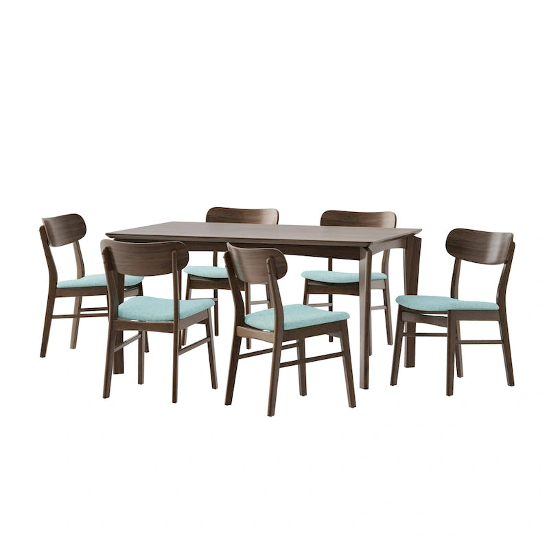 Ensemble de salle à manger 7 pièces en bois