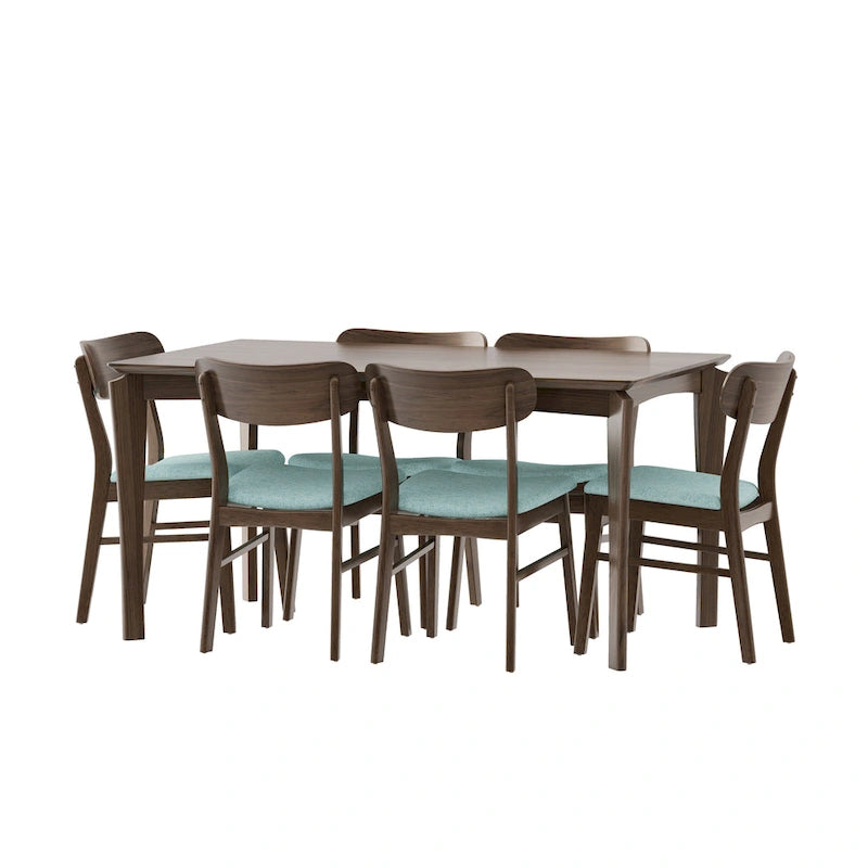 Ensemble de salle à manger 7 pièces en bois