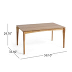 Ensemble de salle à manger 7 pièces en bois