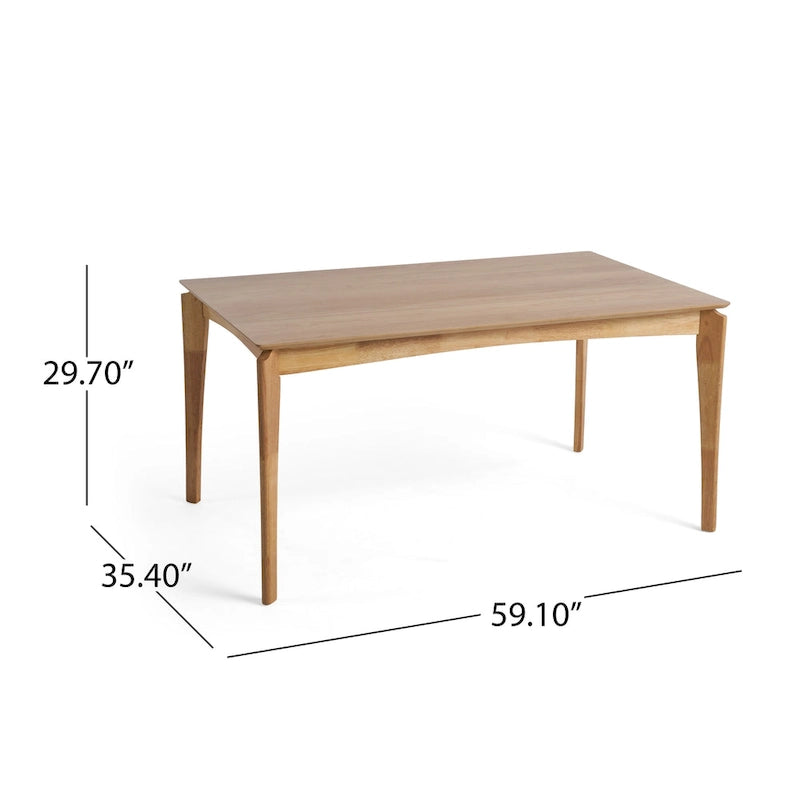 Ensemble de salle à manger 7 pièces en bois
