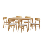 Ensemble de salle à manger 7 pièces en bois