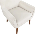 Fauteuil en velours du milieu du siècle