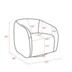 Fauteuil pivotant à 360°