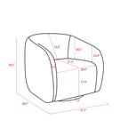 Fauteuil pivotant à 360°