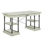 Bureau d'ordinateur en bois à 1 tiroir 59