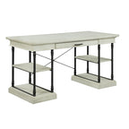 Bureau d'ordinateur en bois à 1 tiroir 59