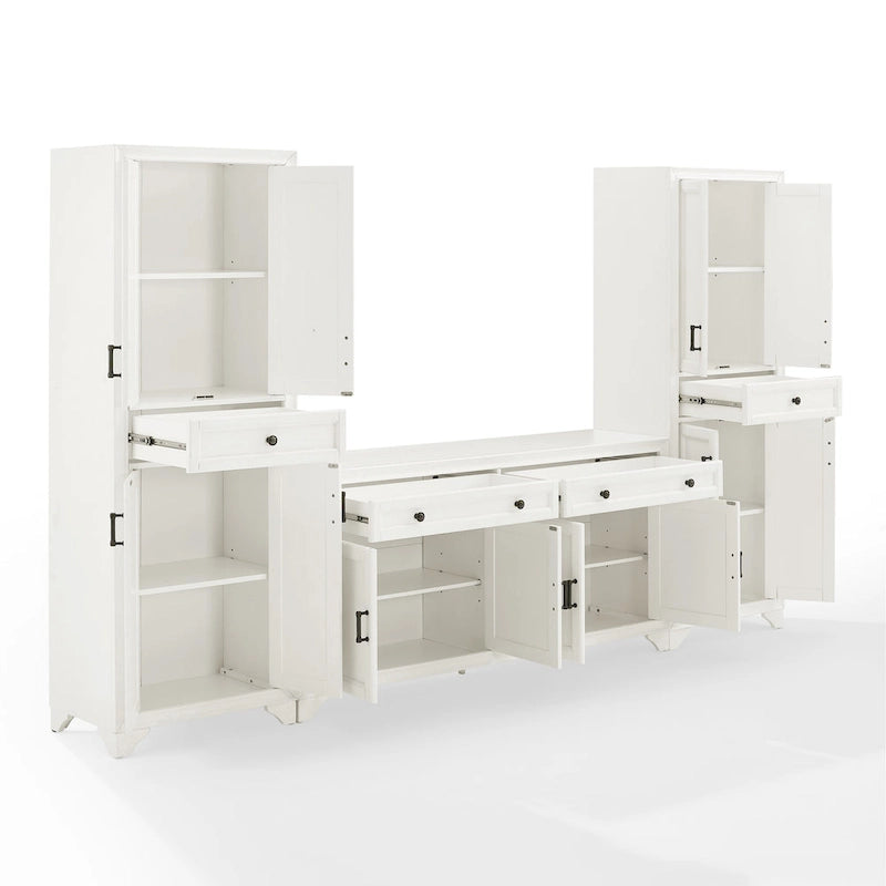 Buffet et garde-manger 3 pièces - 15x108,5x67,75