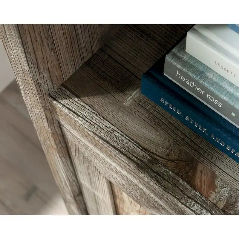 Bibliothèque avec portes