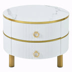 Ensemble de tables basses gigognes avec 2 tiroirs