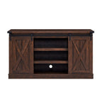 Meuble TV de console multimédia en bois Meuble de divertissement