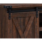 Meuble TV de console multimédia en bois Meuble de divertissement