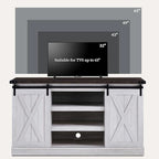 Meuble TV de console multimédia en bois Meuble de divertissement