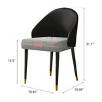 Table à manger rectangulaire extensible en pierre frittée 94.48 9 pièces avec 8 chaises en similicuir